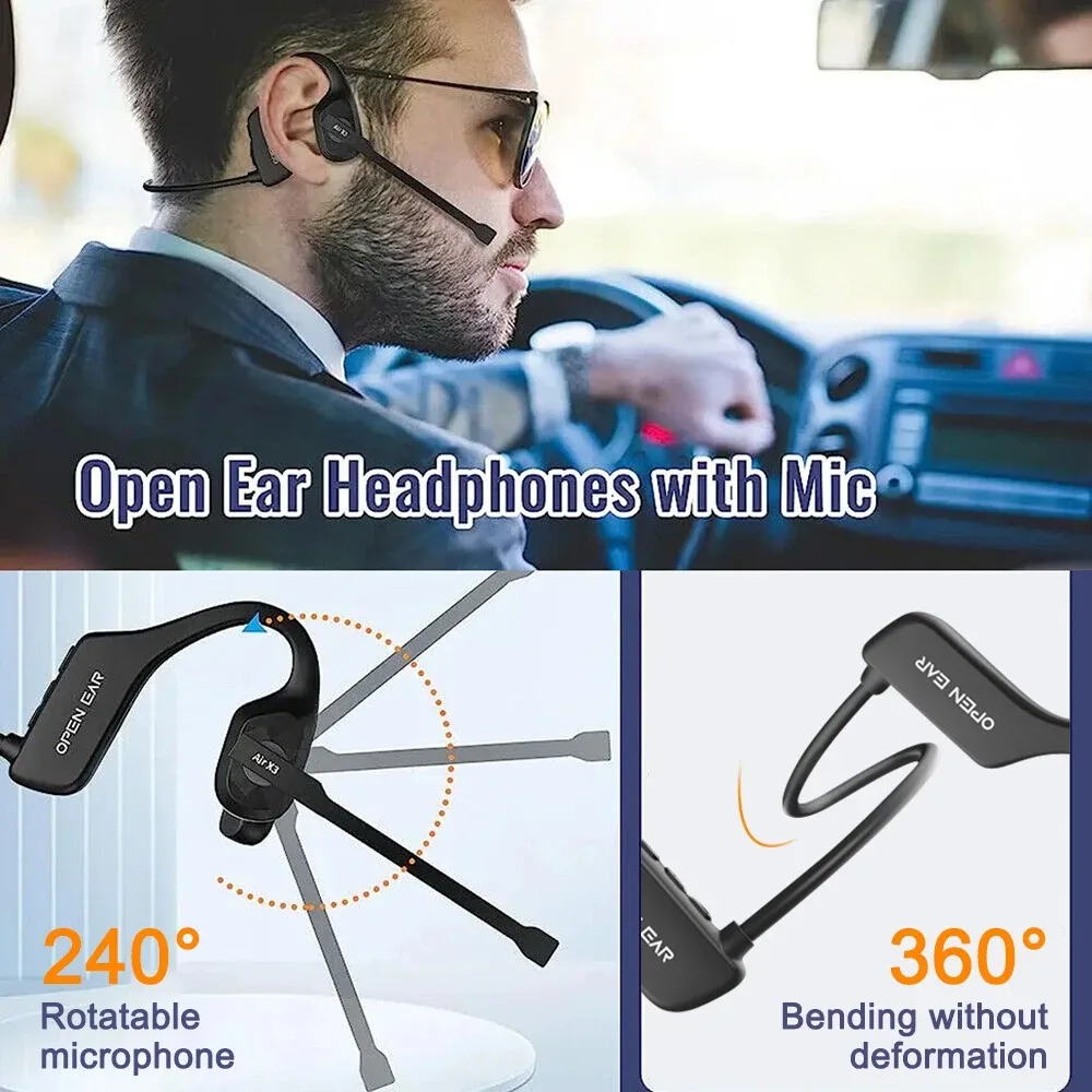 Open Ear Wireless Headset / Dual Noise Cancelling Mic - Image 8