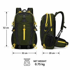 Lightweight Outdoor Backpack 0.75kg - Thumbnail Image 2