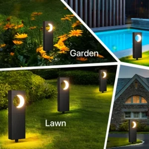 Solar Pathway Lights Outdoor Waterproof Bright Moon - Thumbnail Image 5