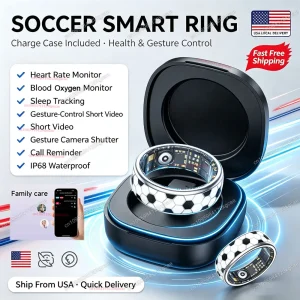 Fashion Football Smart Ring