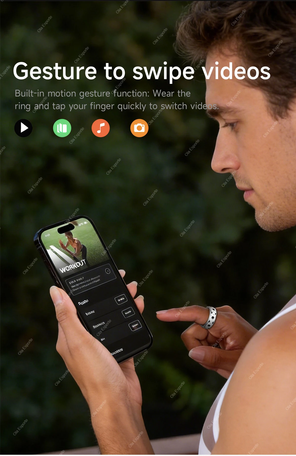 Fashion Football Smart Ring - Image 3