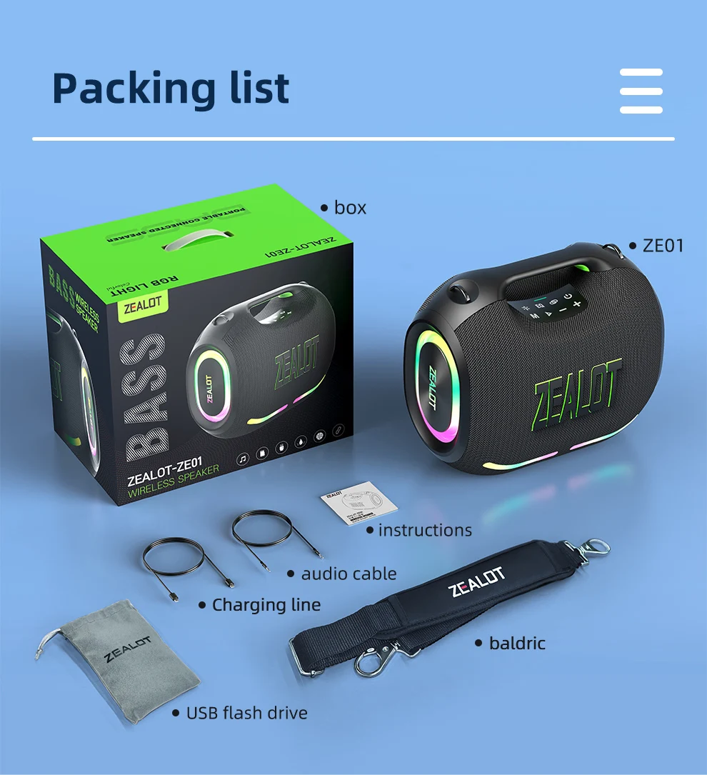 Portable Bluetooth Speaker Wireless - Image 6