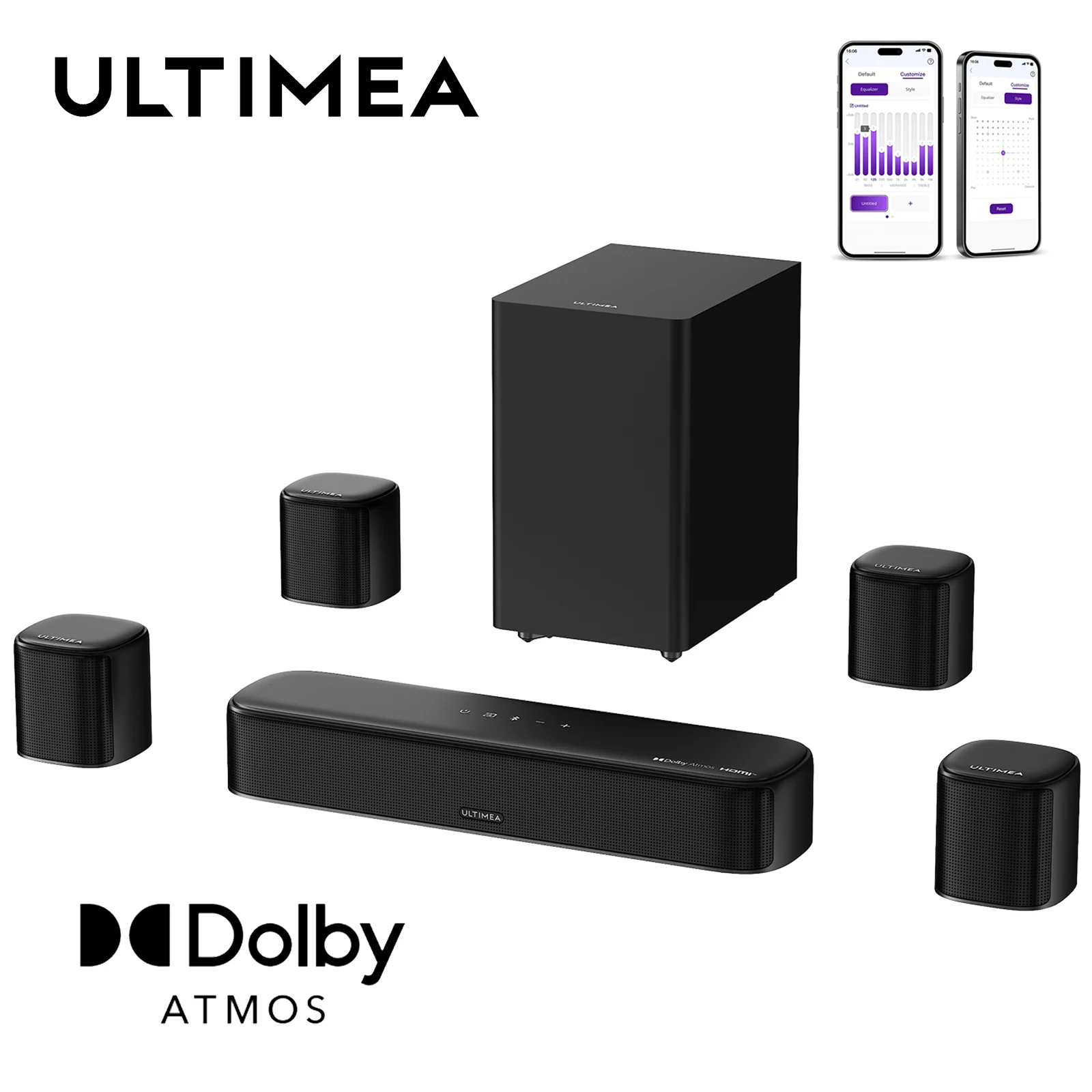 420W 7.1ch Soundbar system for TV - Image 1