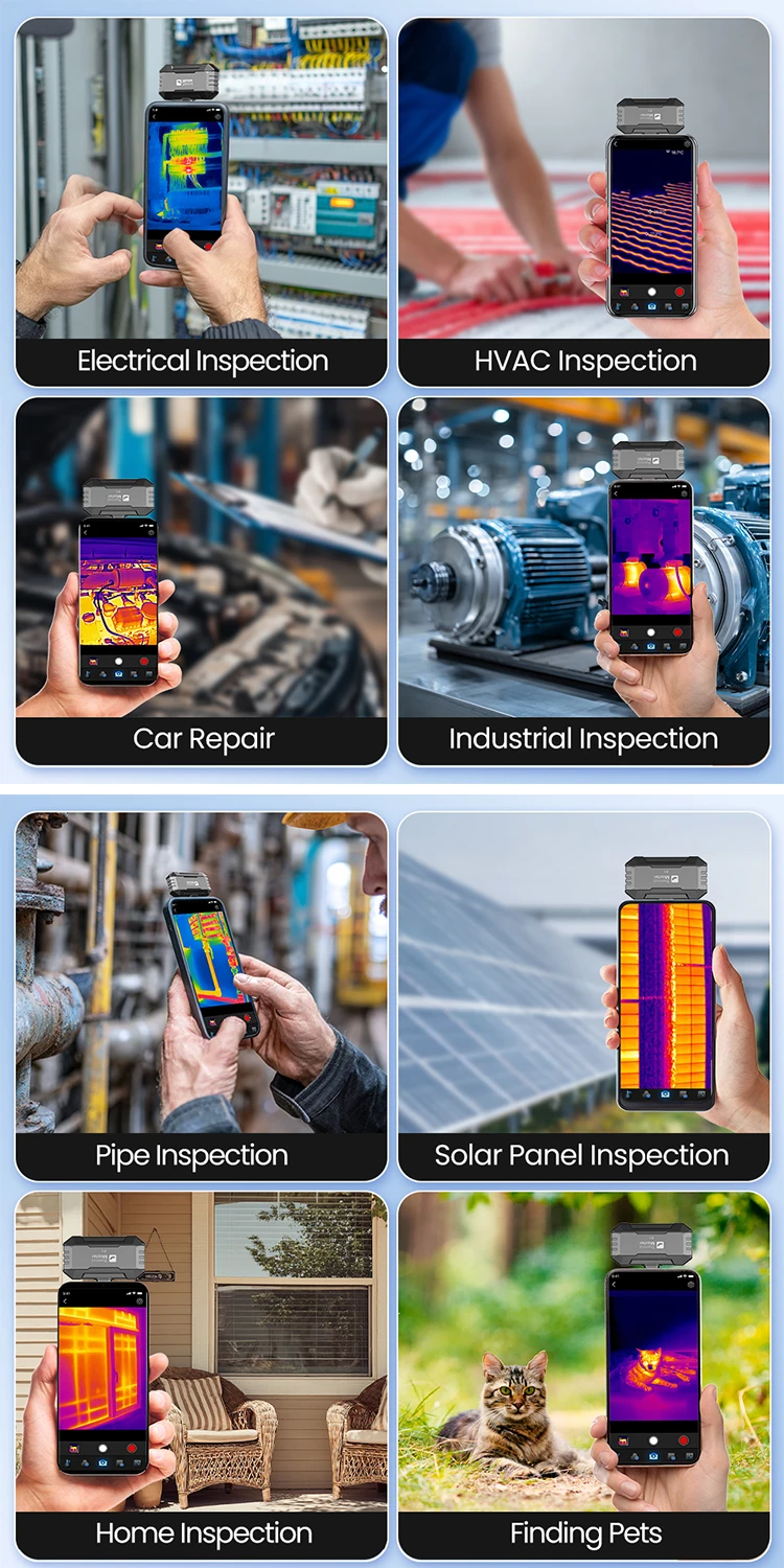 USB C iPhone and Android Phone Temp Range Home Leaks Inspection - Image 5
