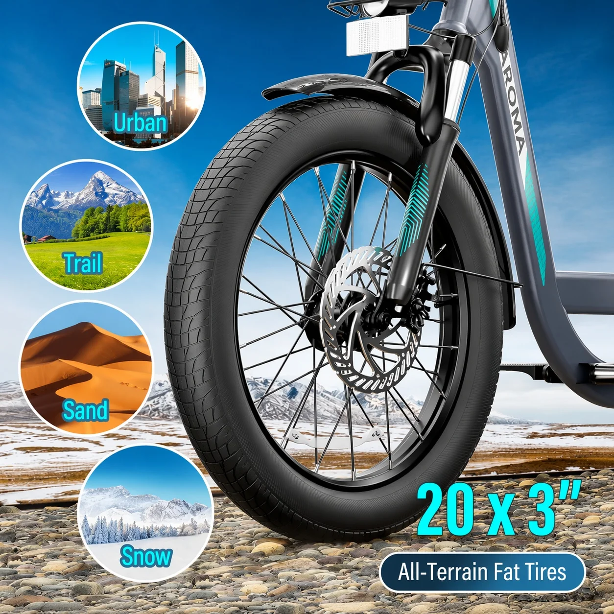 Electric scooter with top speed of 20 mph - Image 2