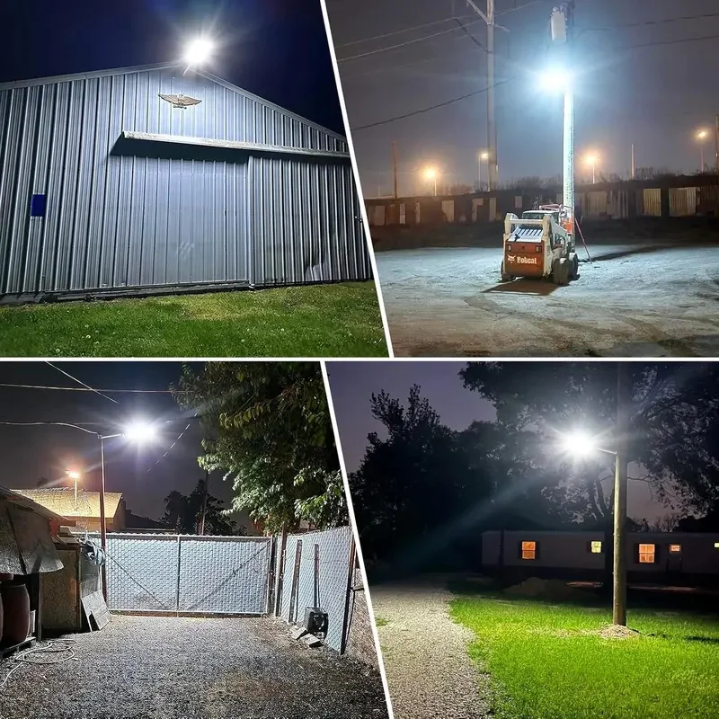 Solar Street Light Outdoor Motion Sensor Dusk to Dawn LED - Image 4