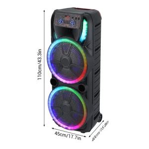 7000w Portable Bluetooth Party Speaker - Thumbnail Image 2