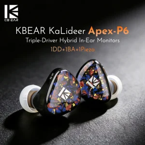 In-Ear Hybrid Drivers Hi-Fi Wired Earphones