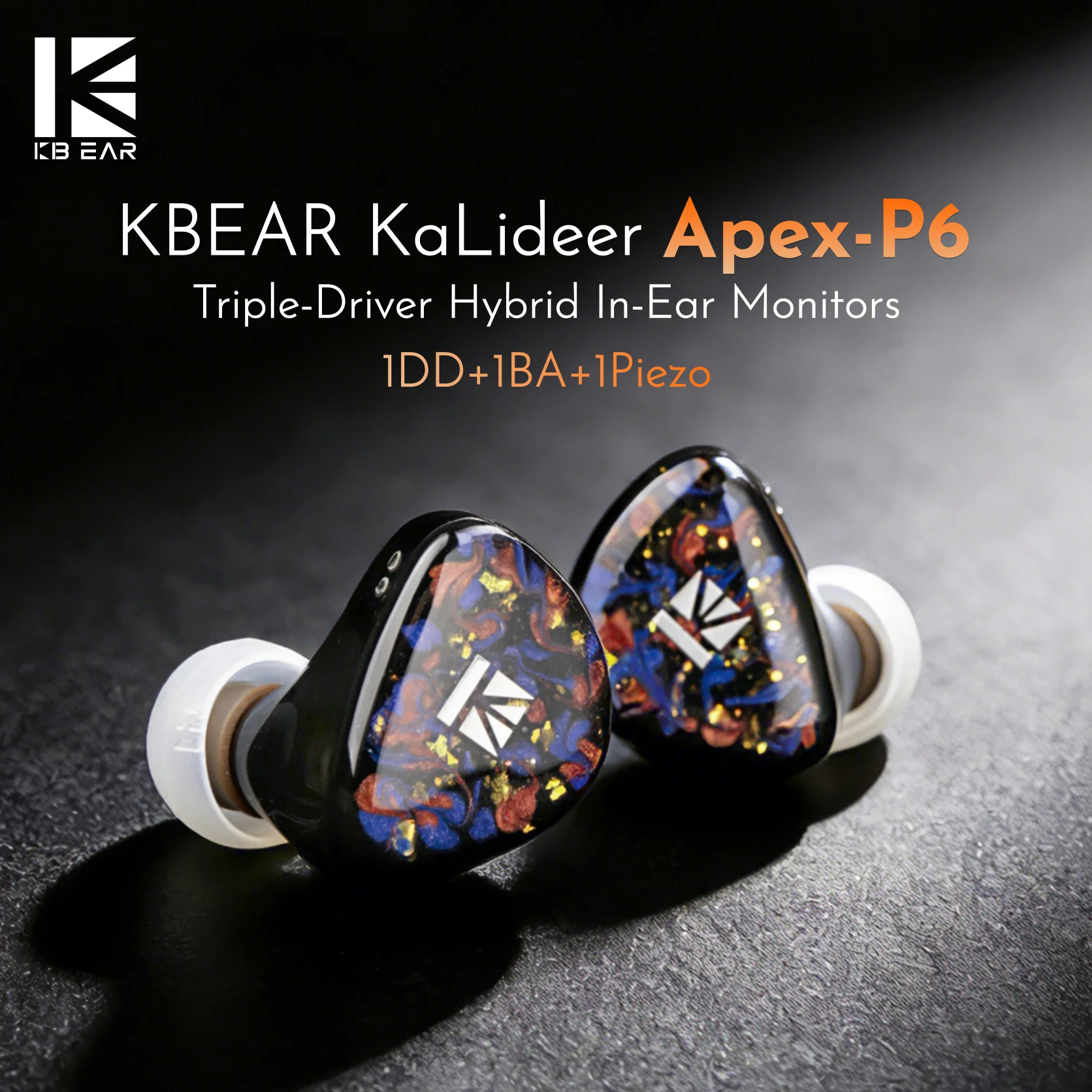 In-Ear Hybrid Drivers Hi-Fi Wired Earphones - Image 1