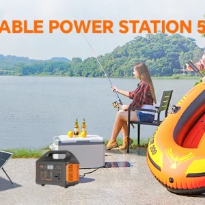 500W Portable Solar Power Station Emergency Power - Thumbnail Image 3