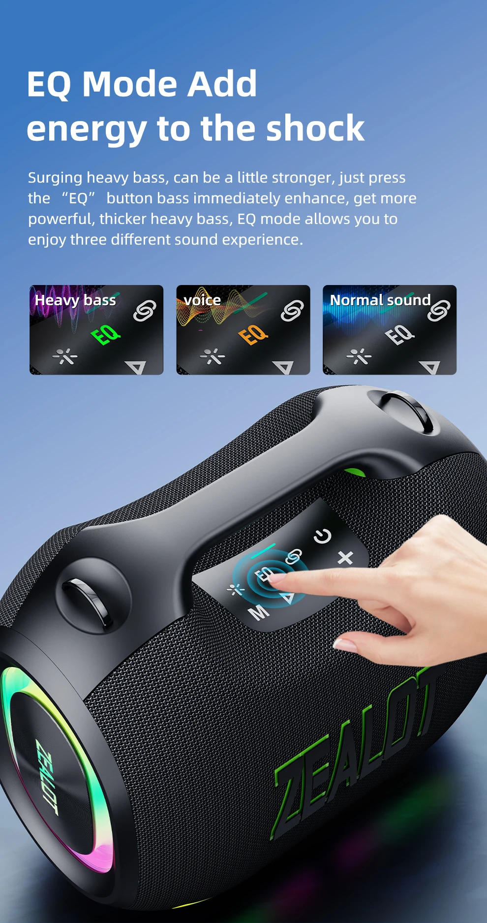Portable Bluetooth Speaker Wireless - Image 4