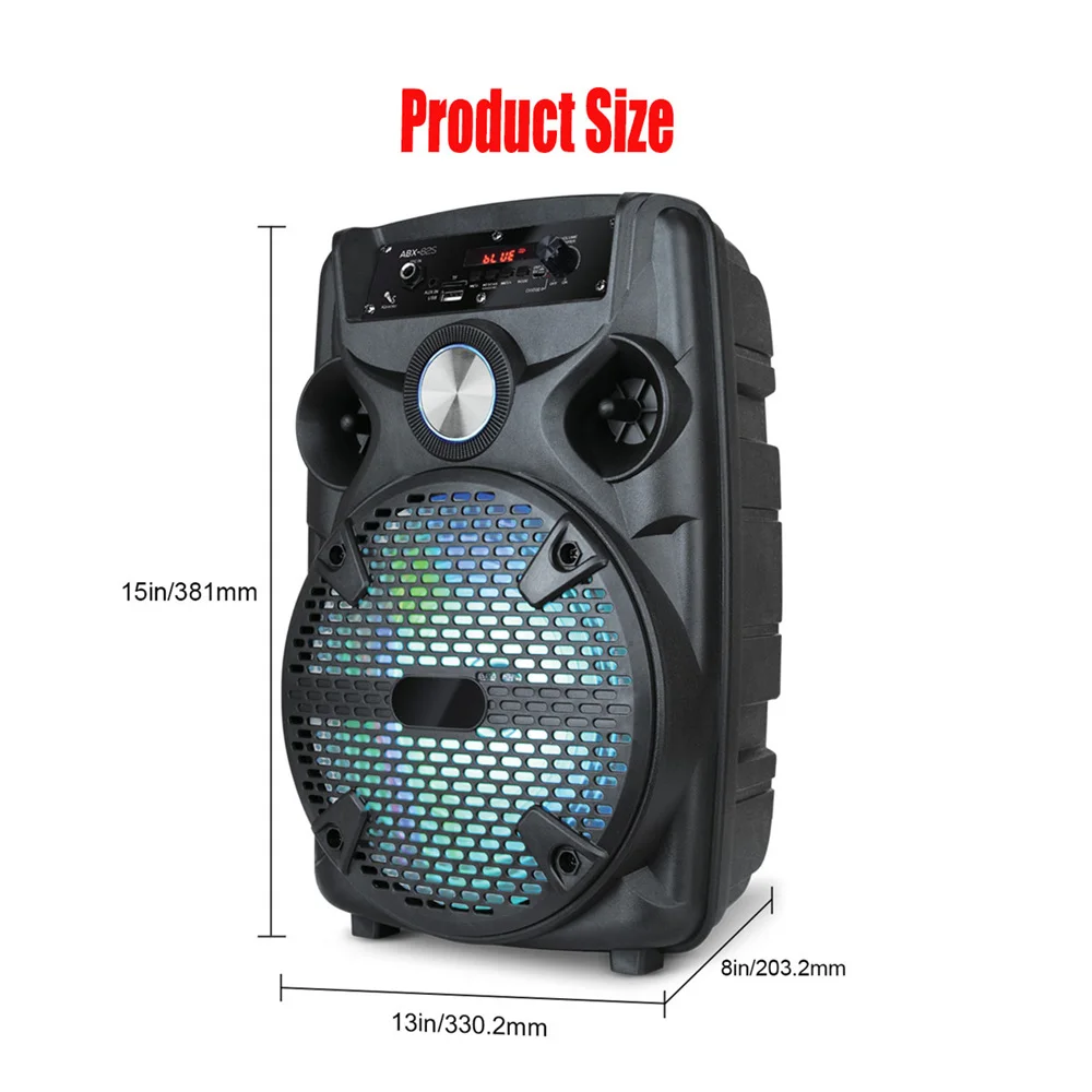 Portable Bluetooth Party Speaker W/Stand - Image 4