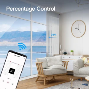 WiFi Smart Motor Electric Chain Roller Blinds Shade - Thumbnail Image 5