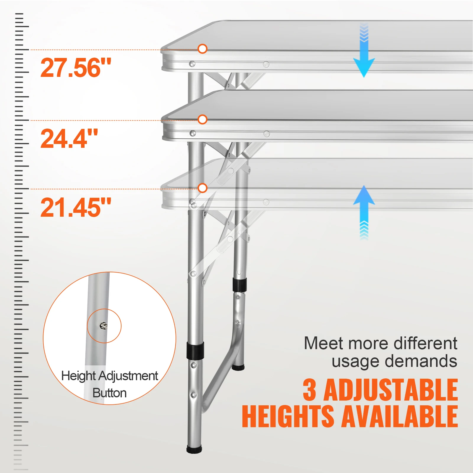 Folding Camping Kitchen Table - Image 4