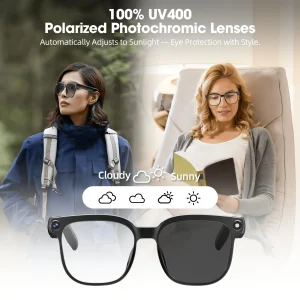 Smart camera glasses