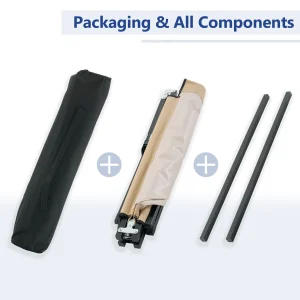 Portable Folding Camping Marching Bed 300 LBS - Thumbnail Image 4