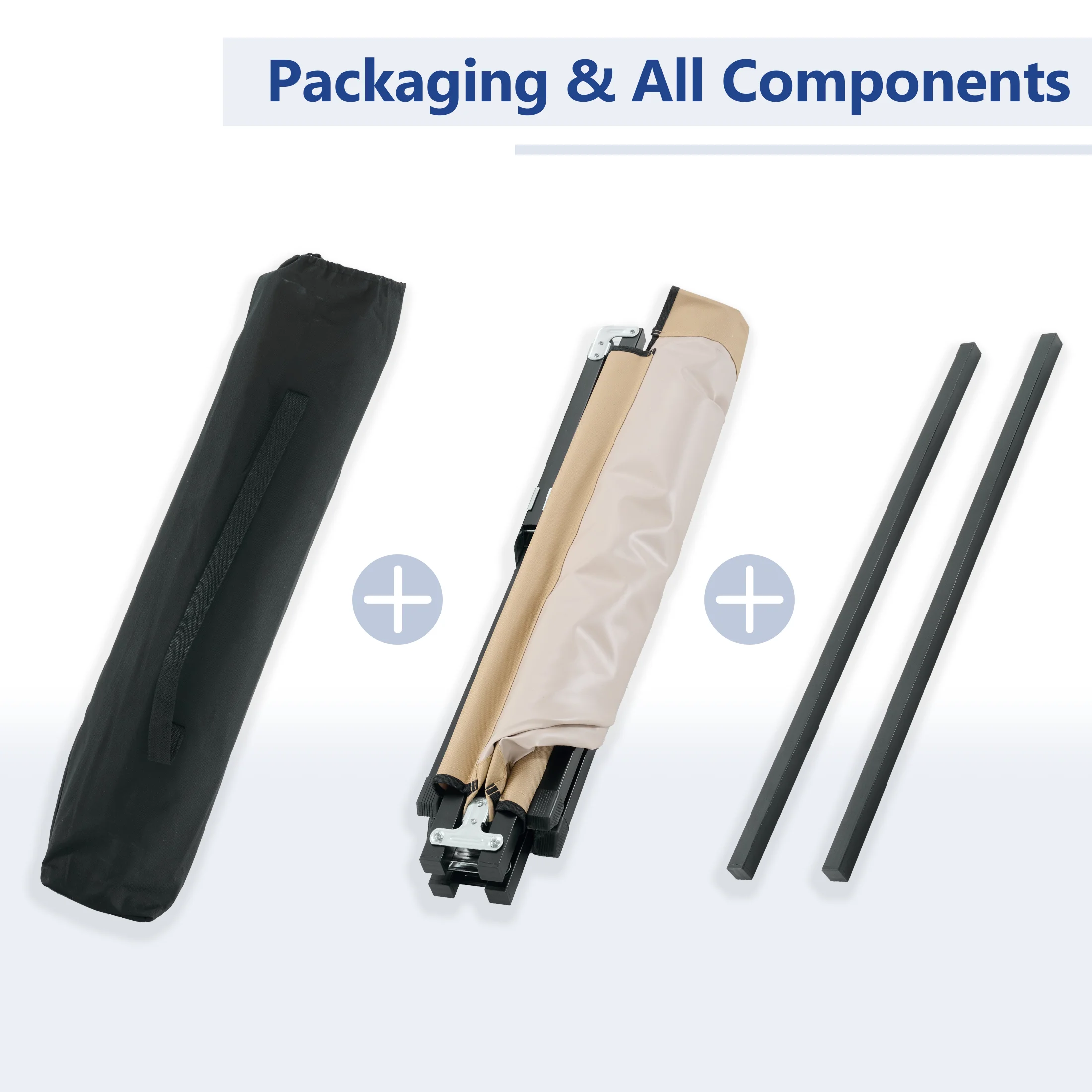 Portable Folding Camping Marching Bed 300 LBS - Image 4
