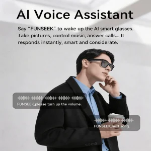 4K Camera Glasses with AI Smart Features - Thumbnail Image 4