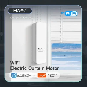 WiFi Smart Motor Electric Chain Roller Blinds Shade - Thumbnail Image 1