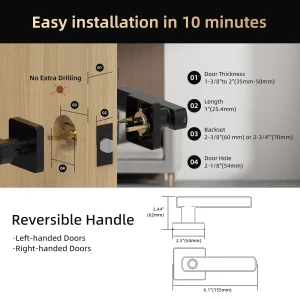 Smart Door Lock Fingerprint. - Thumbnail Image 3