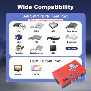 Video Audio Converter For PS2 N64 Game Consoles - Thumbnail Image 2
