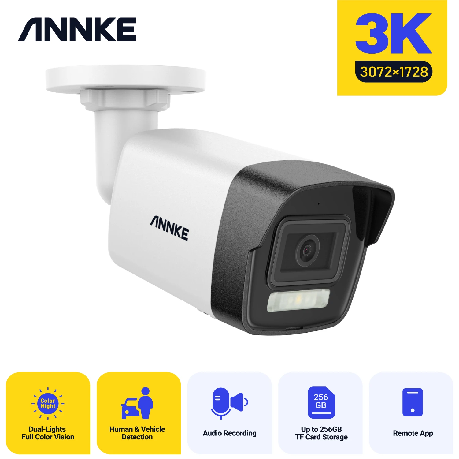 Outdoor Network 8MP Camera w/ Built-in Microphone - Image 7