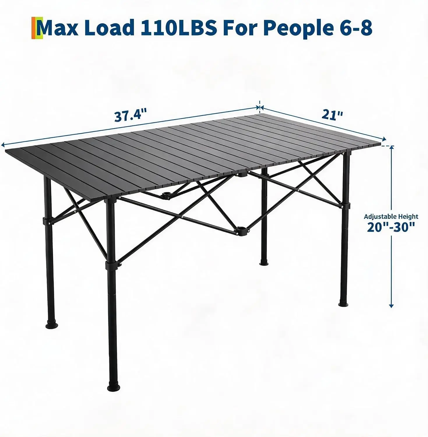 Portable Folding Camping Table - Image 3