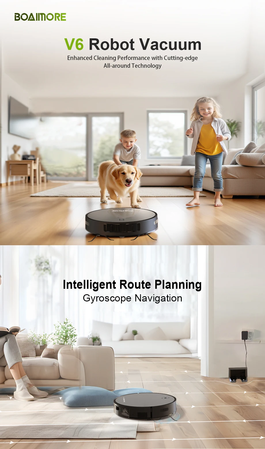 Robot Vacuum Cleaner Combo and Mop - Image 3