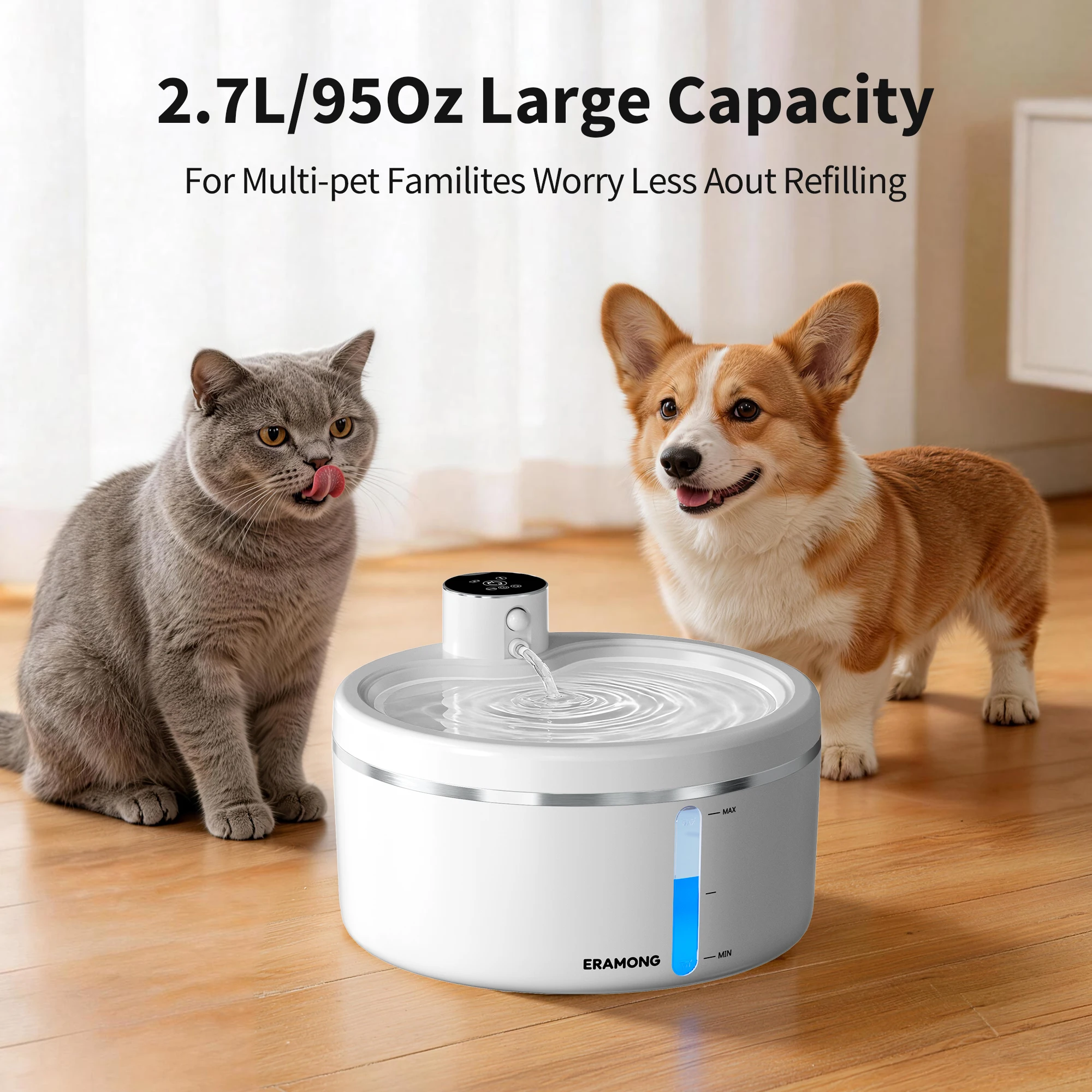 Wireless Intelligent Pet Water Fountain - Image 1