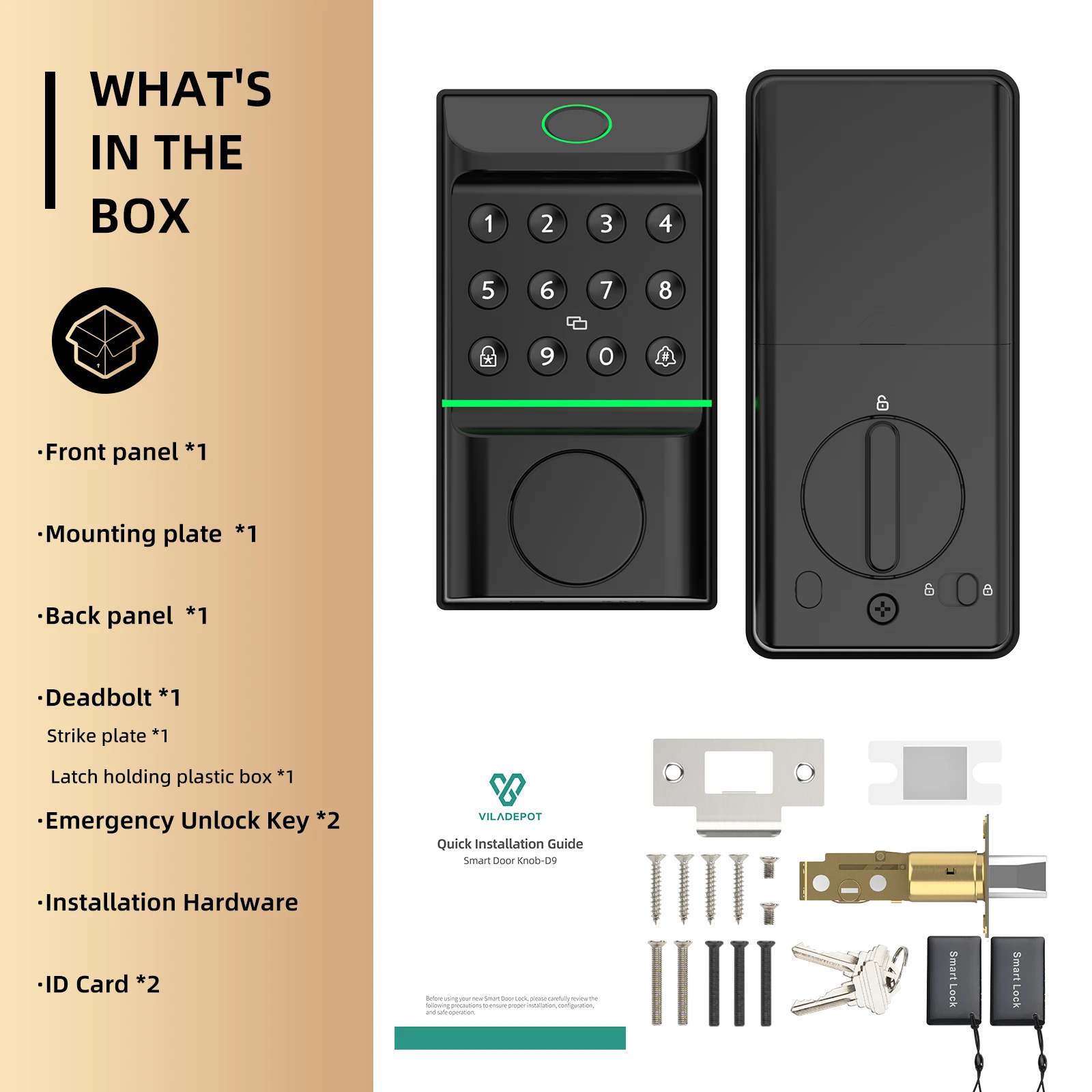 Smart Lock Fingerprint Door Lock - Image 4
