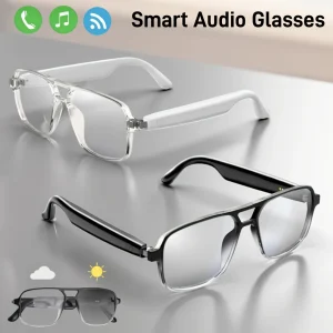 Wireless Smart Glasses with Photochromic Lenses,
