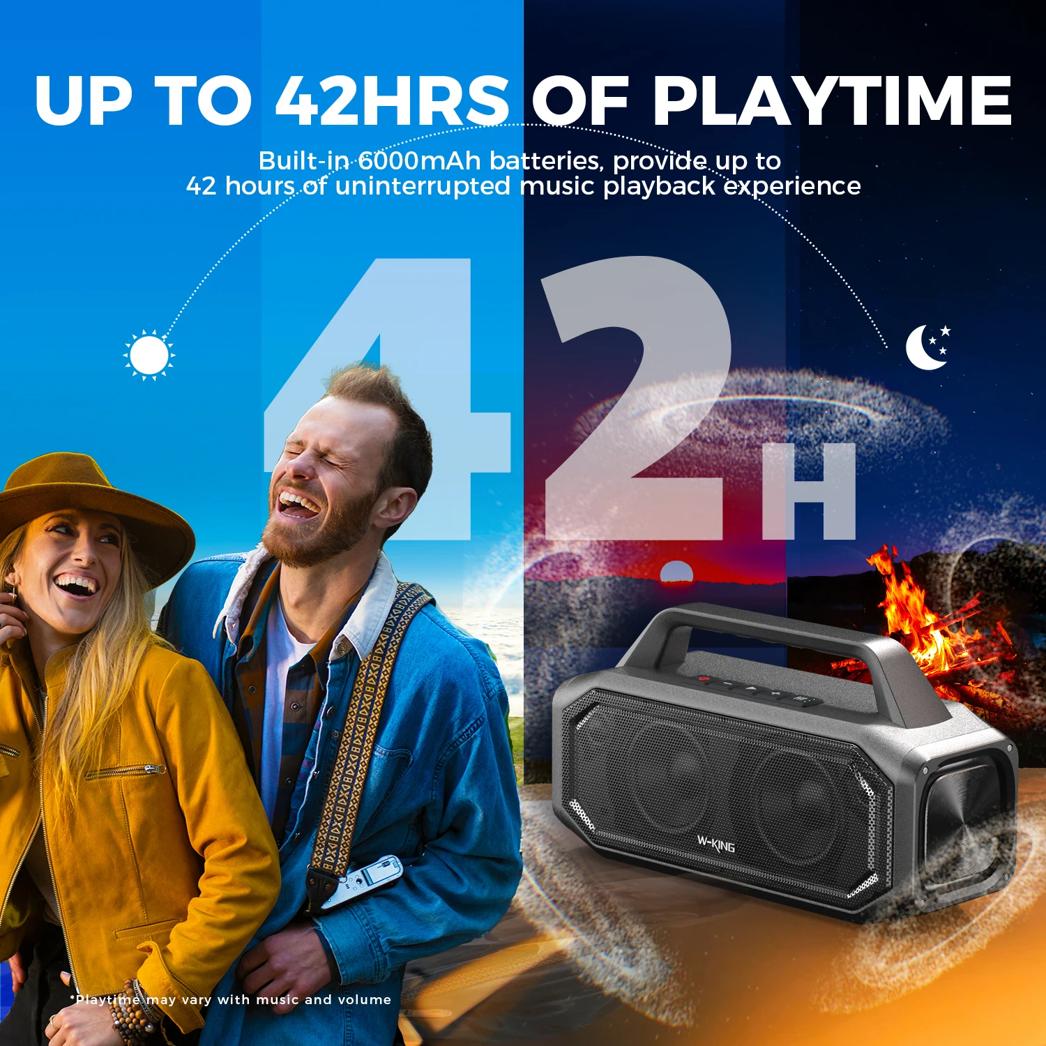Portable Bluetooth 80W Wireless Speaker. - Image 3