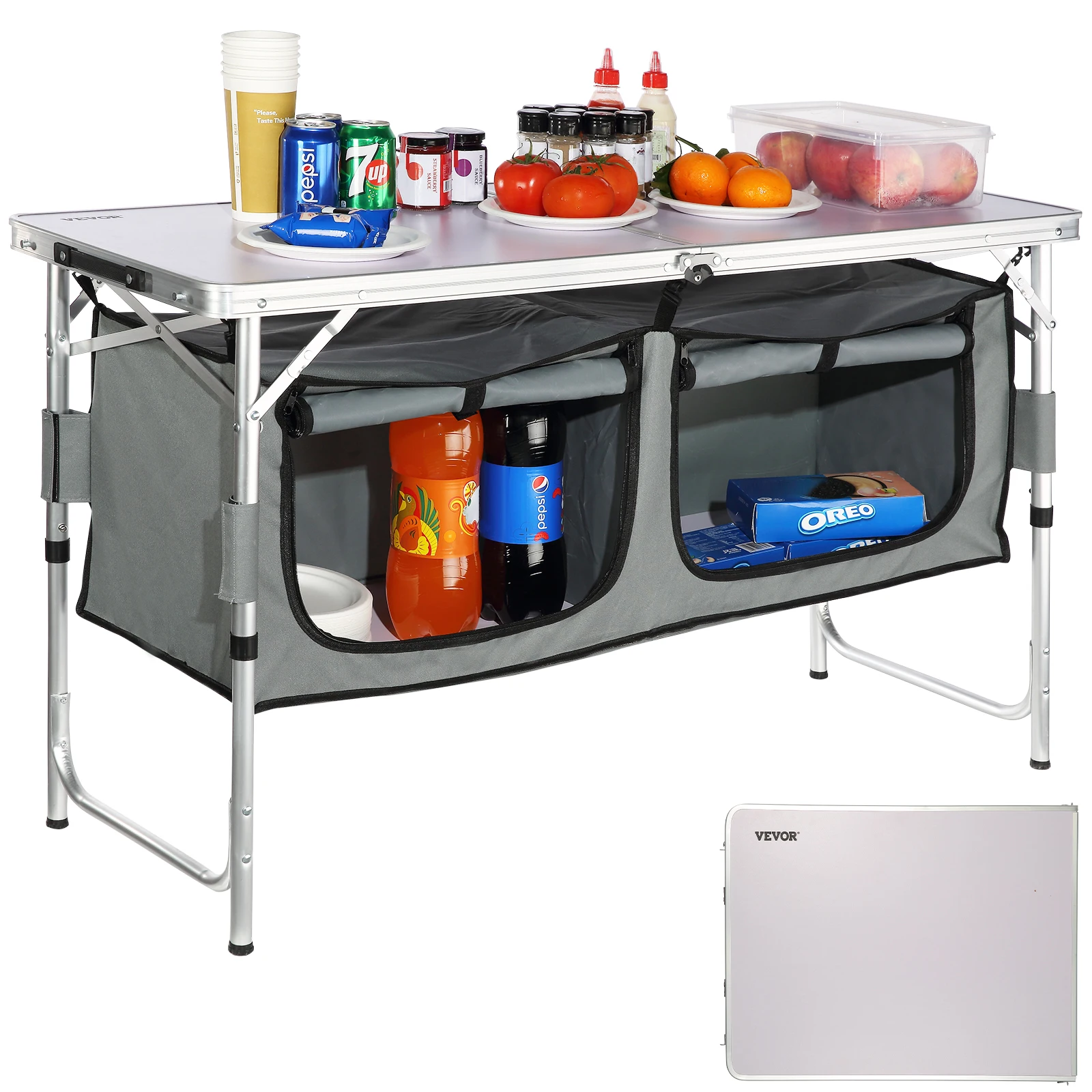 Folding Camping Kitchen Table - Image 1