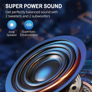 3000W Portable Bluetooth Speaker - Thumbnail Image 3
