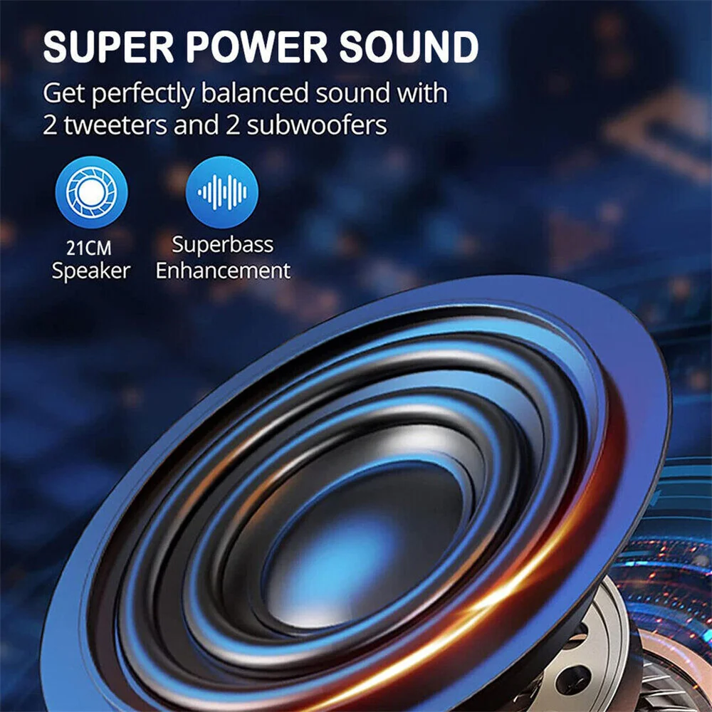 3000W Portable Bluetooth Speaker - Image 3