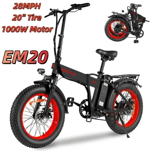 26" Fat Tire Electric Bike for Adults - Thumbnail Image 7