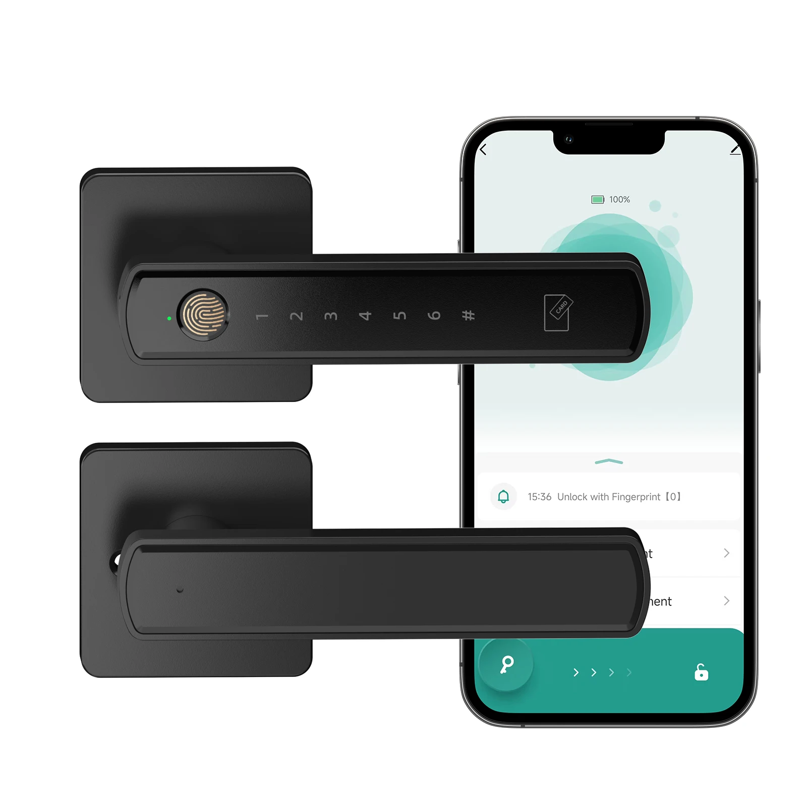 Smart Door Lock Fingerprint. - Image 1