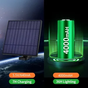 Solar Pendant Lights Indoor & Outdoor - Thumbnail Image 3