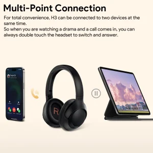 H3 ANC Wireless Headphones Bluetooth - Thumbnail Image 4