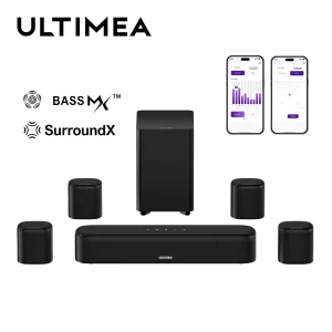 Home Theater System with Surround Soundbar and Subwoofer - Thumbnail Image 2