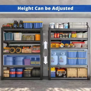 72" Adjustable Metal Double Layer Column Shelving - Thumbnail Image 4