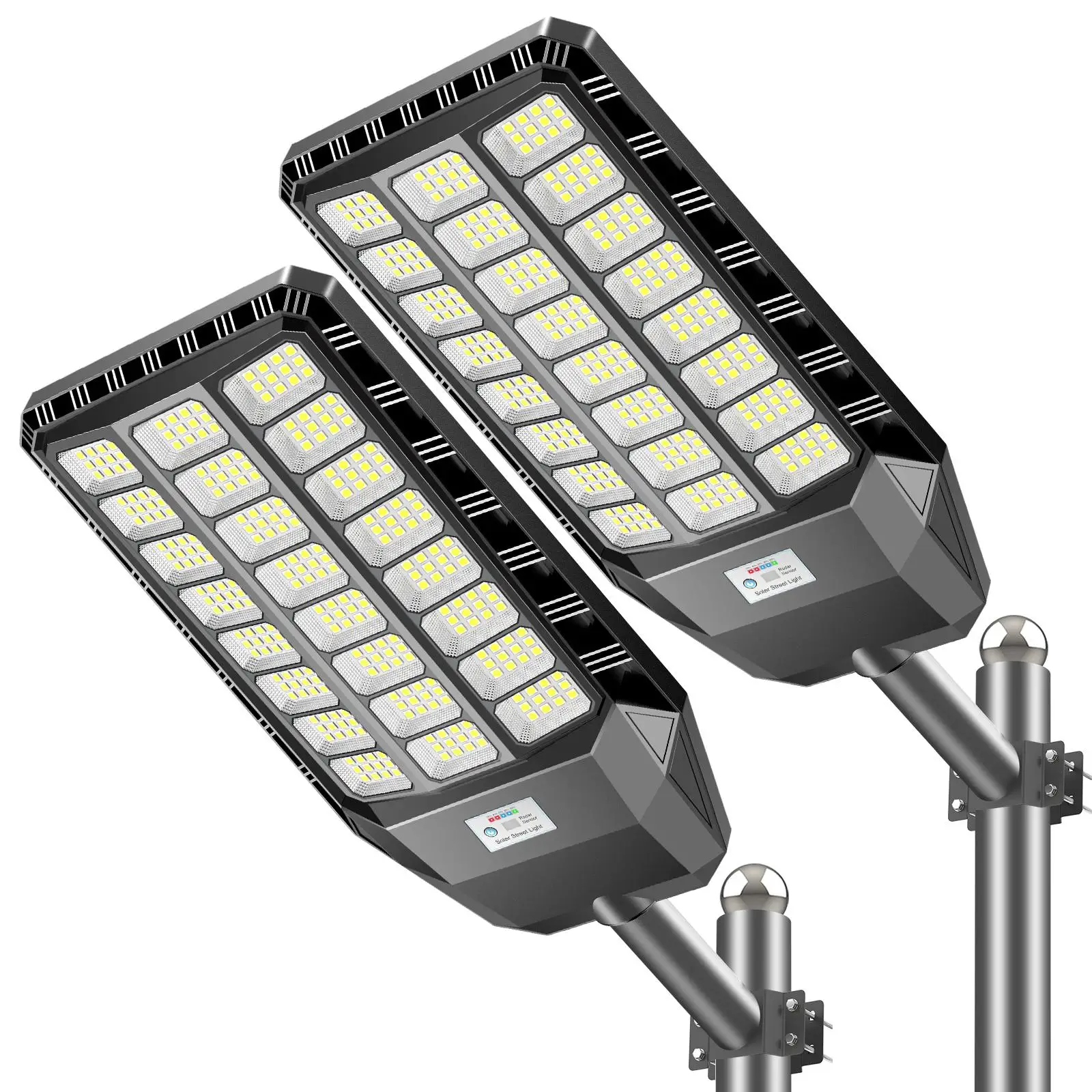 Solar Street Light Outdoor Motion Sensor Dusk to Dawn LED - Image 5