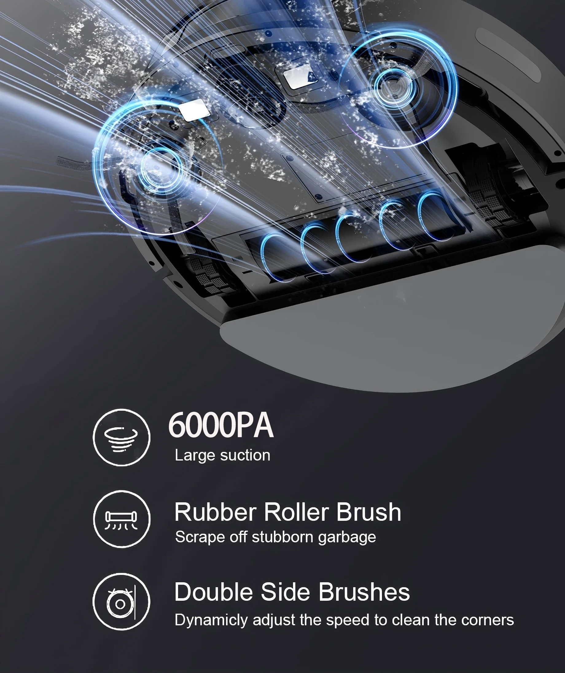 Robot Vacuum Cleaner Combo and Mop - Image 2
