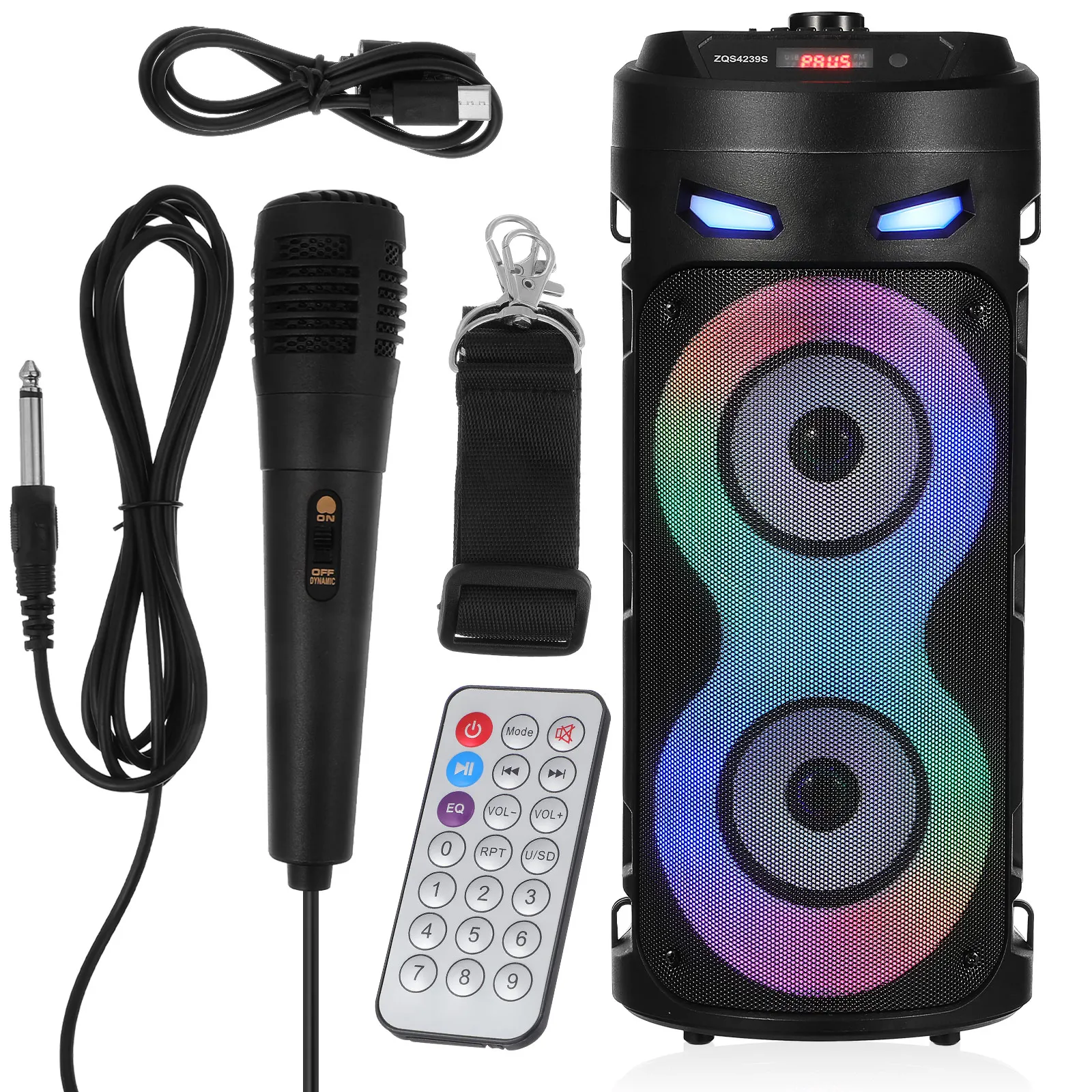 Portable Speaker With Microphones Outdoor - Image 3