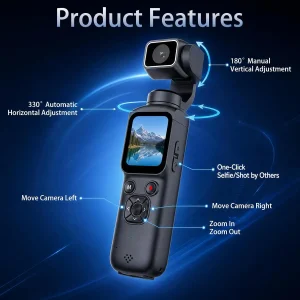 YouTube Beginners 4K Handheld Camera - Thumbnail Image 5