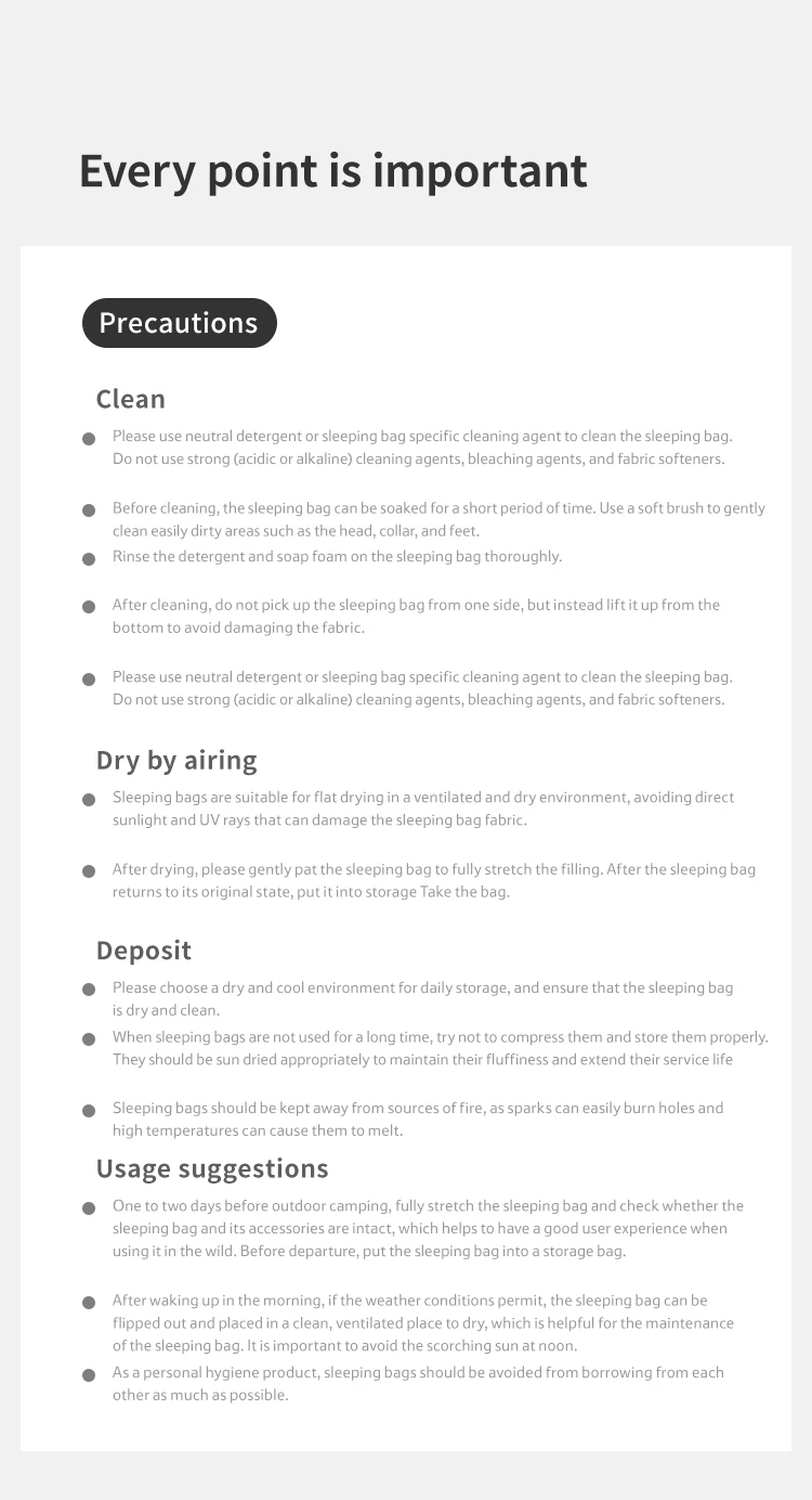 Lightweight Compact Sleeping Bag - Image 5