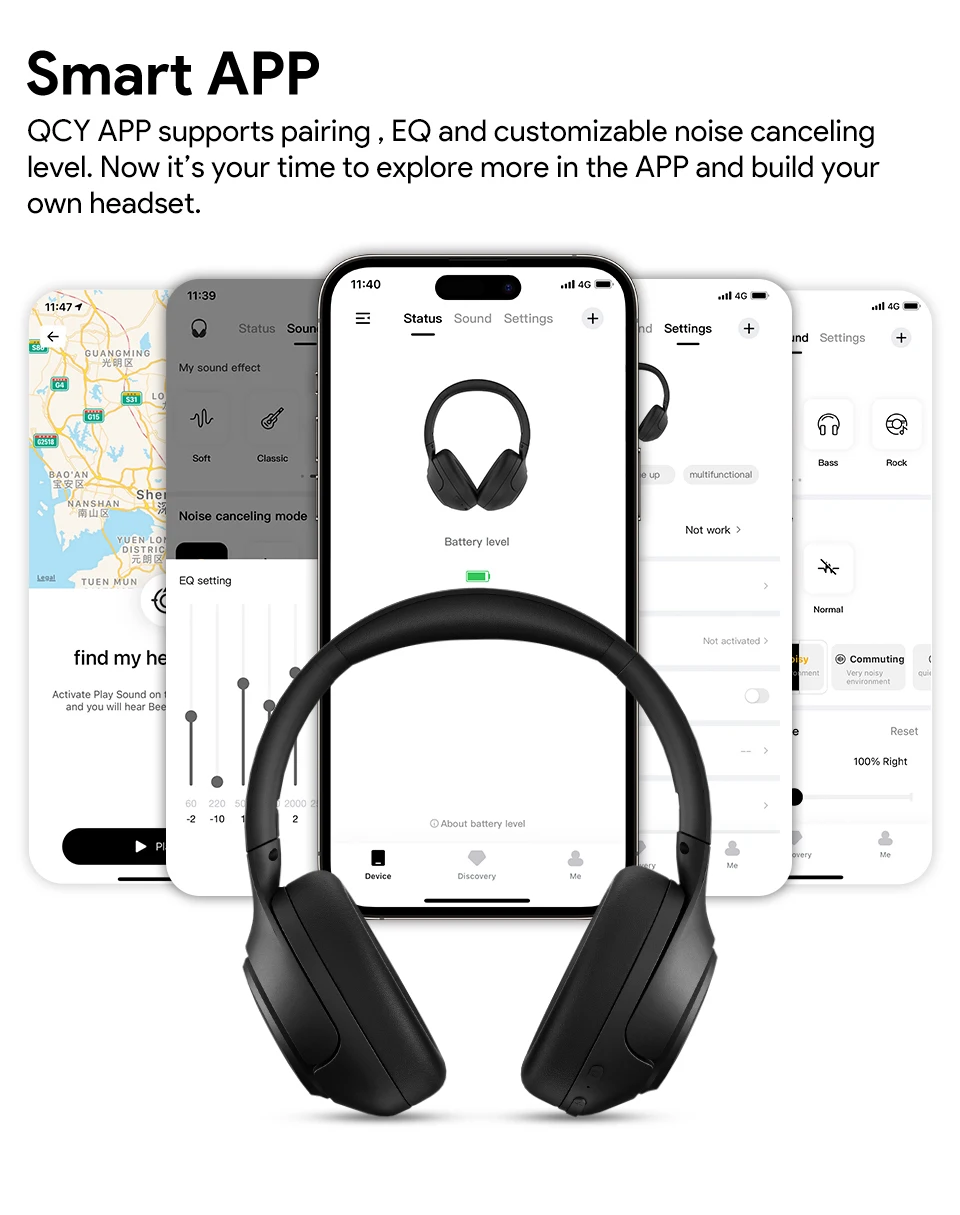 H3 ANC Wireless Headphones Bluetooth - Image 5