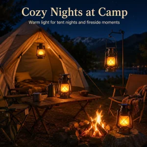 Bronze Solar Lanterns Outdoor Waterproof - Thumbnail Image 4