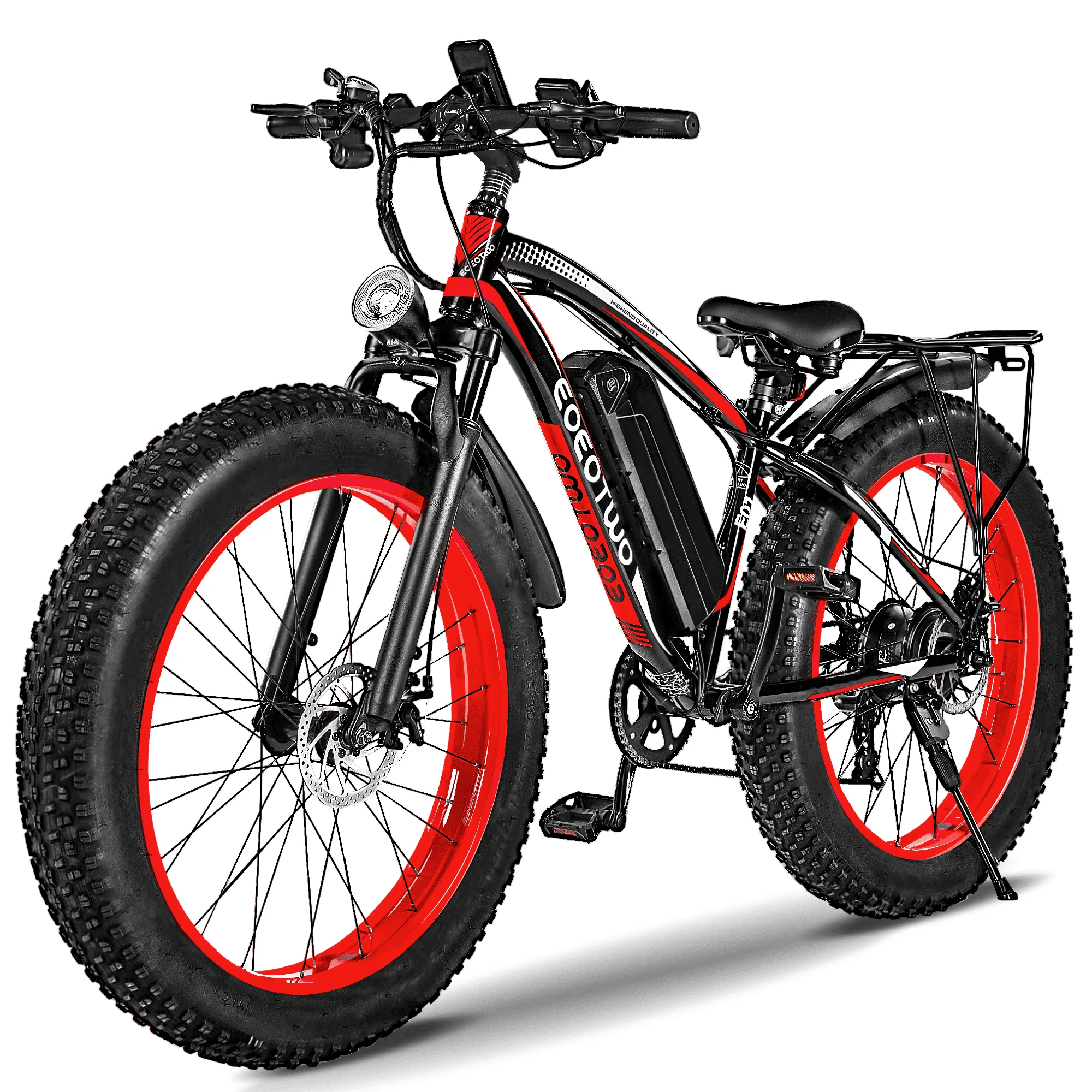26" Fat Tire Electric Bike for Adults - Image 4