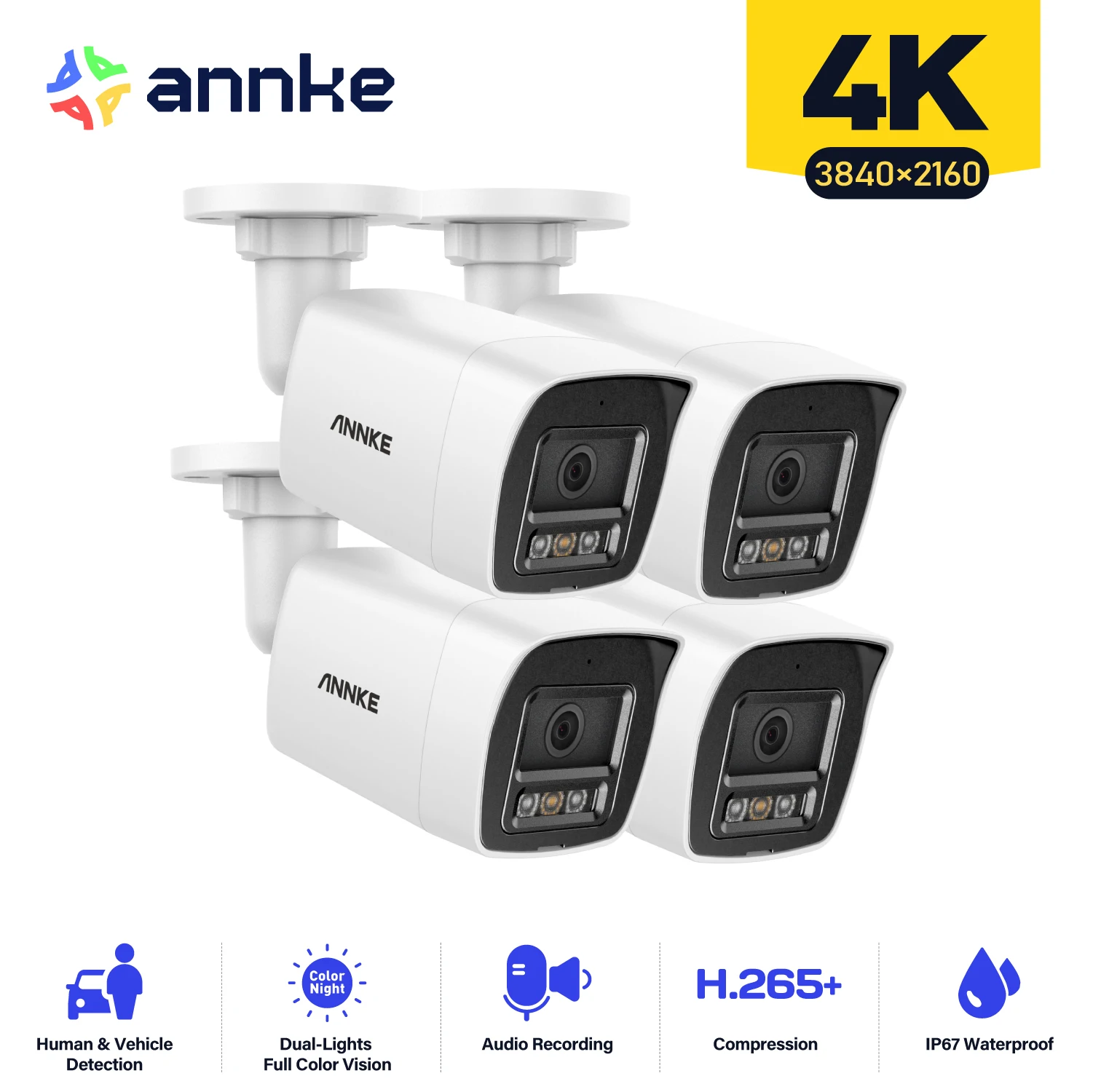 Outdoor Network 8MP Camera w/ Built-in Microphone - Image 6